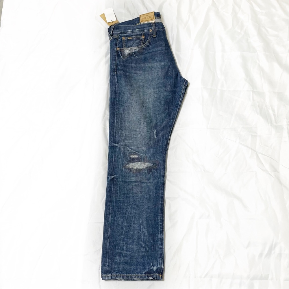 POLO RALPH LAUREN THE VARICK SLIM STRAIGHT JEANS - Picture 2 of 8